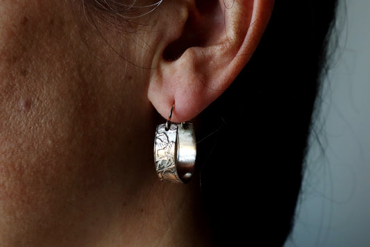 Nouveau hoops ~ bronze ~