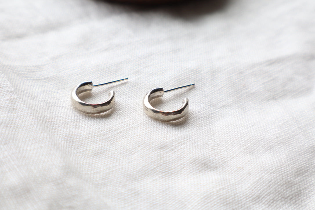 Jane earrings in bronze or sterling silver small