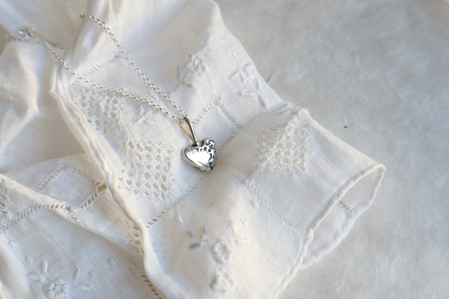 tenderheart pendant - sterling silver -limited edition!