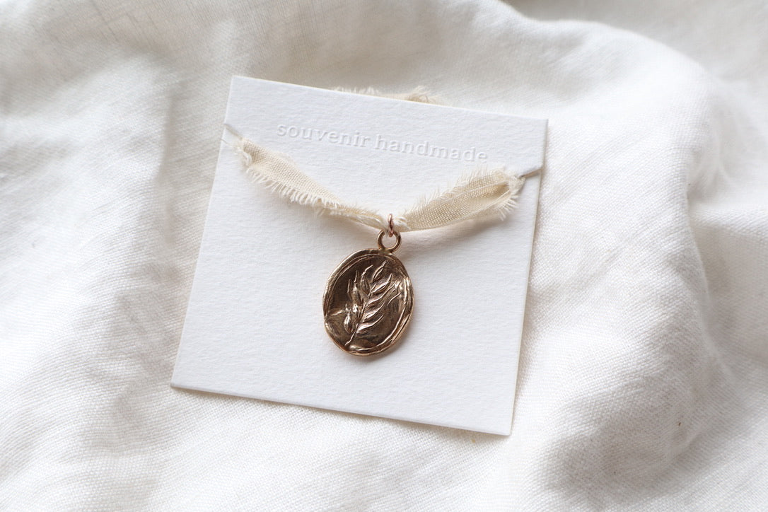 Wheat Talisman - bronze