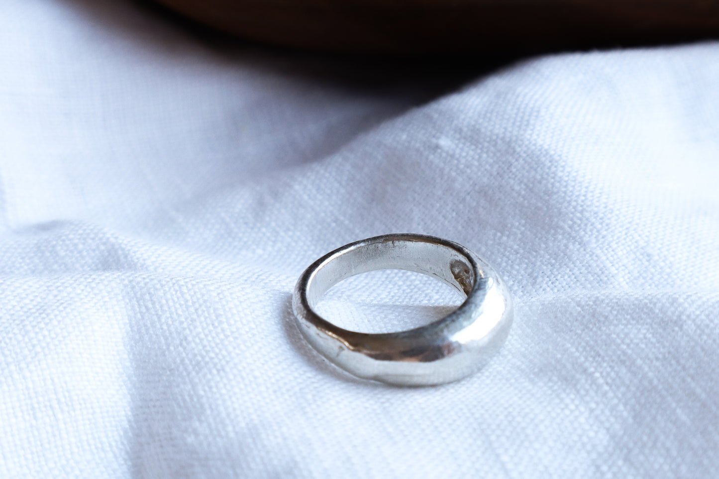Jane Rings in sterling silver - thin and thick