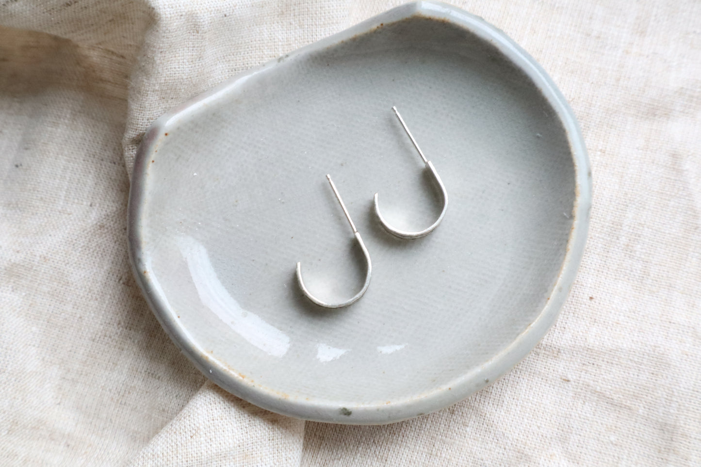 Haven Hoops ~ sterling silver~