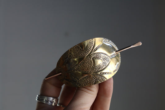 Folk hair slide
