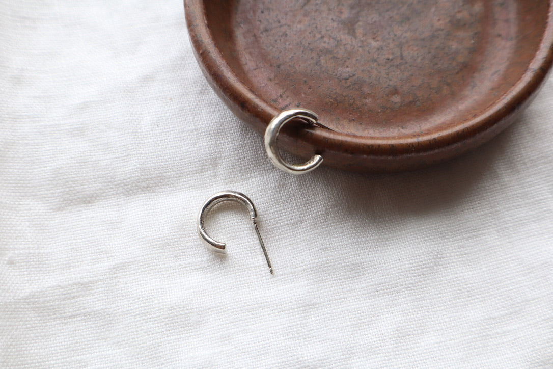 Jane earrings in bronze or sterling silver small
