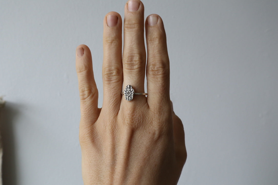 one of one - Alma - sterling silver - 8