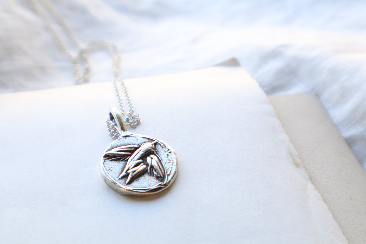 Sparrow Talisman - Sterling silver
