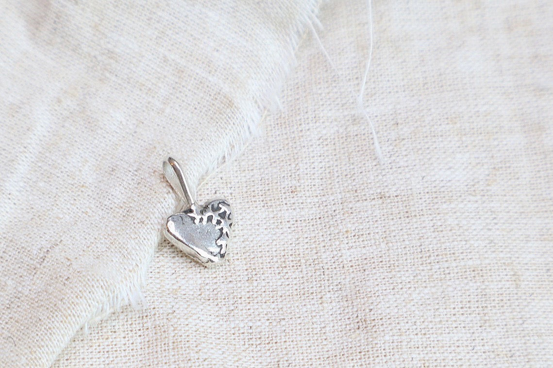 tenderheart pendant - sterling silver -limited edition!