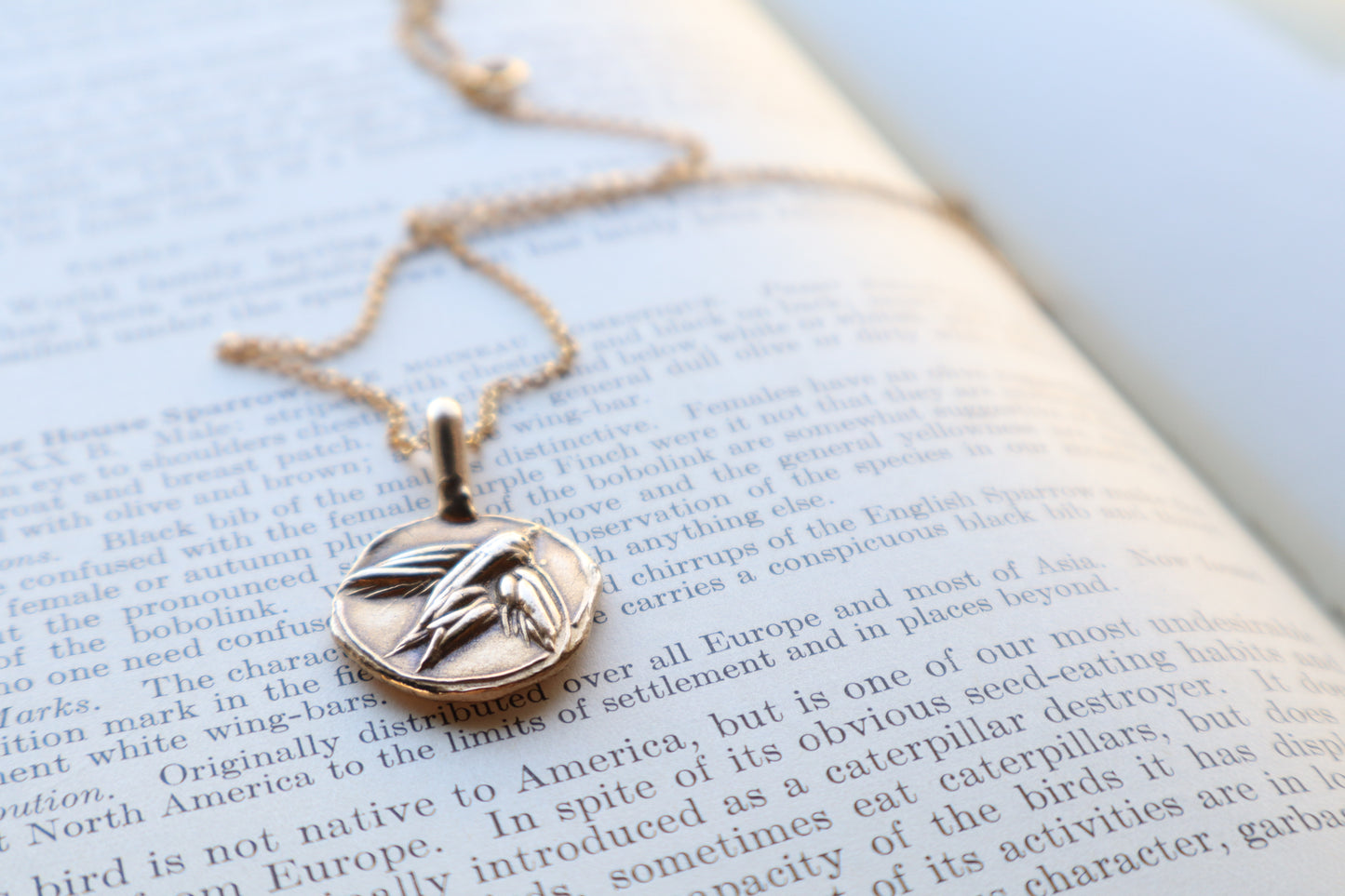 Sparrow Talisman - bronze