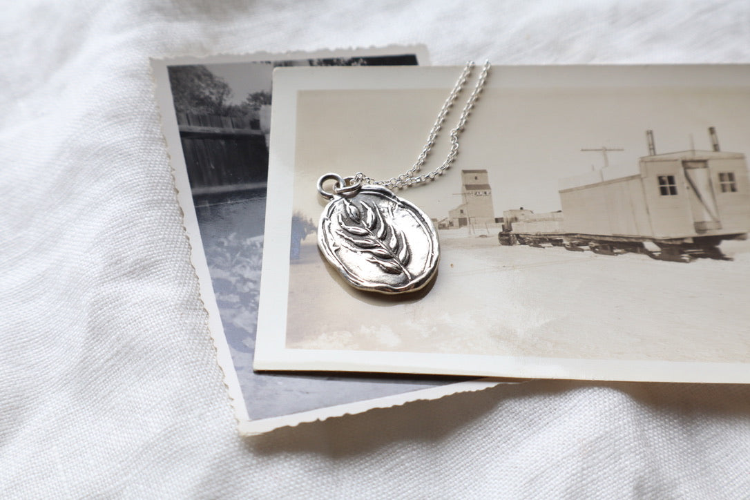 Wheat Talisman - Sterling silver