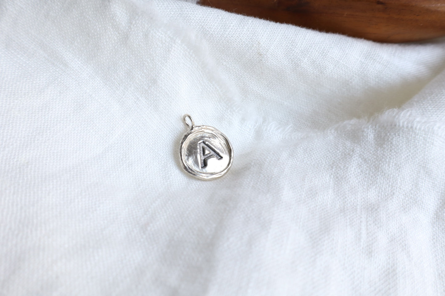 initial pendant ~sterling silver~