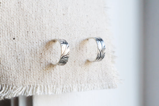 Haven Hoops ~ sterling silver~