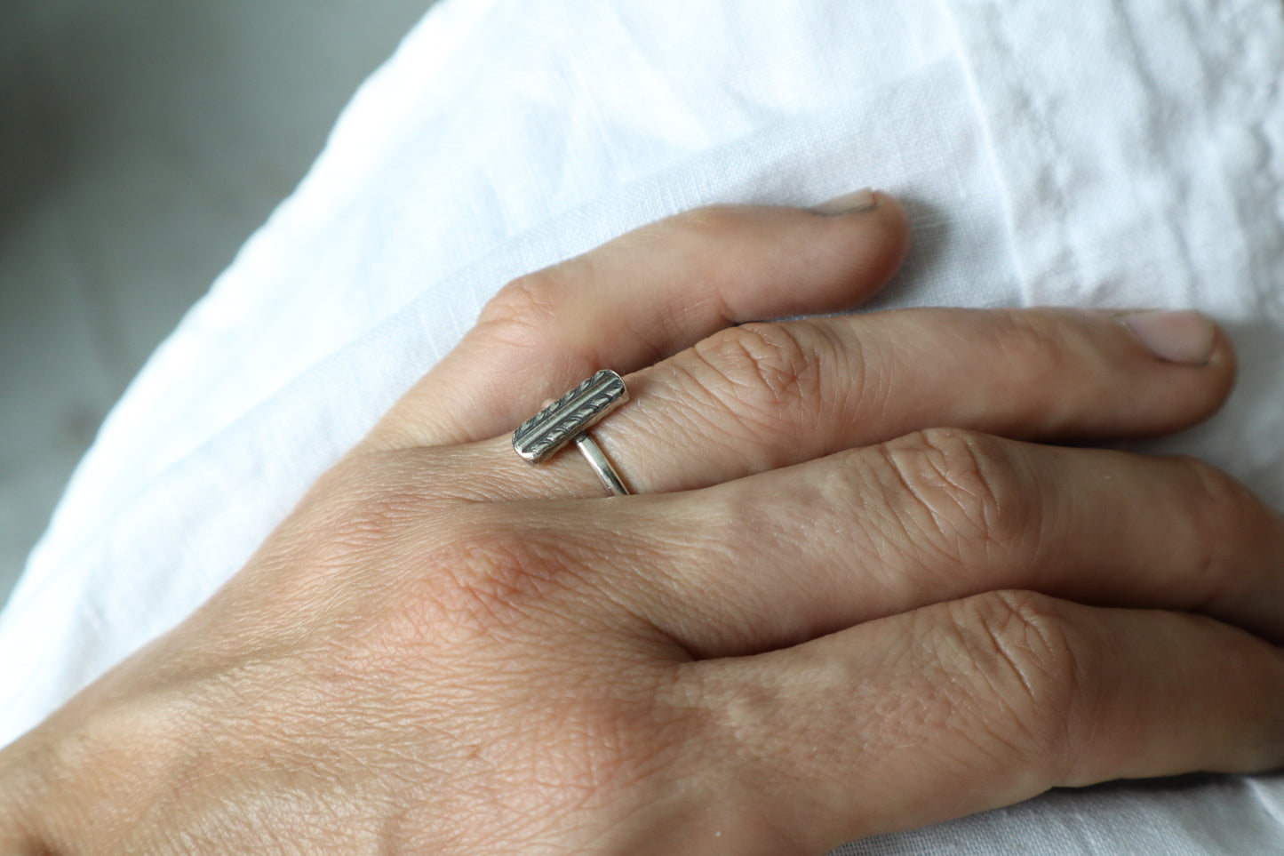 one of one - Lucinda - sterling silver - 6