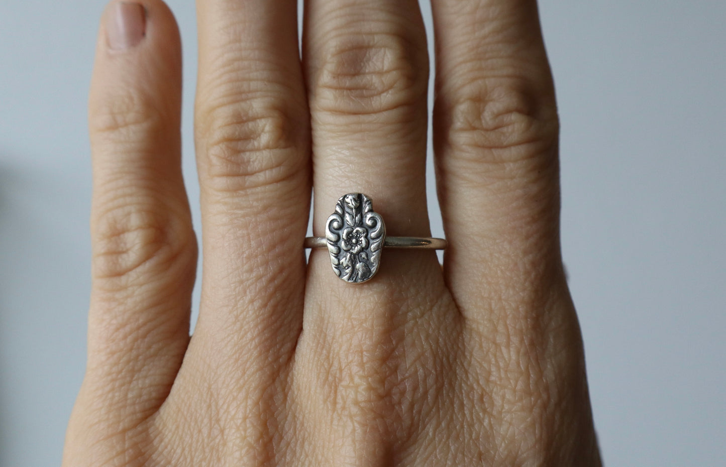 one of one - Alma - sterling silver - 8