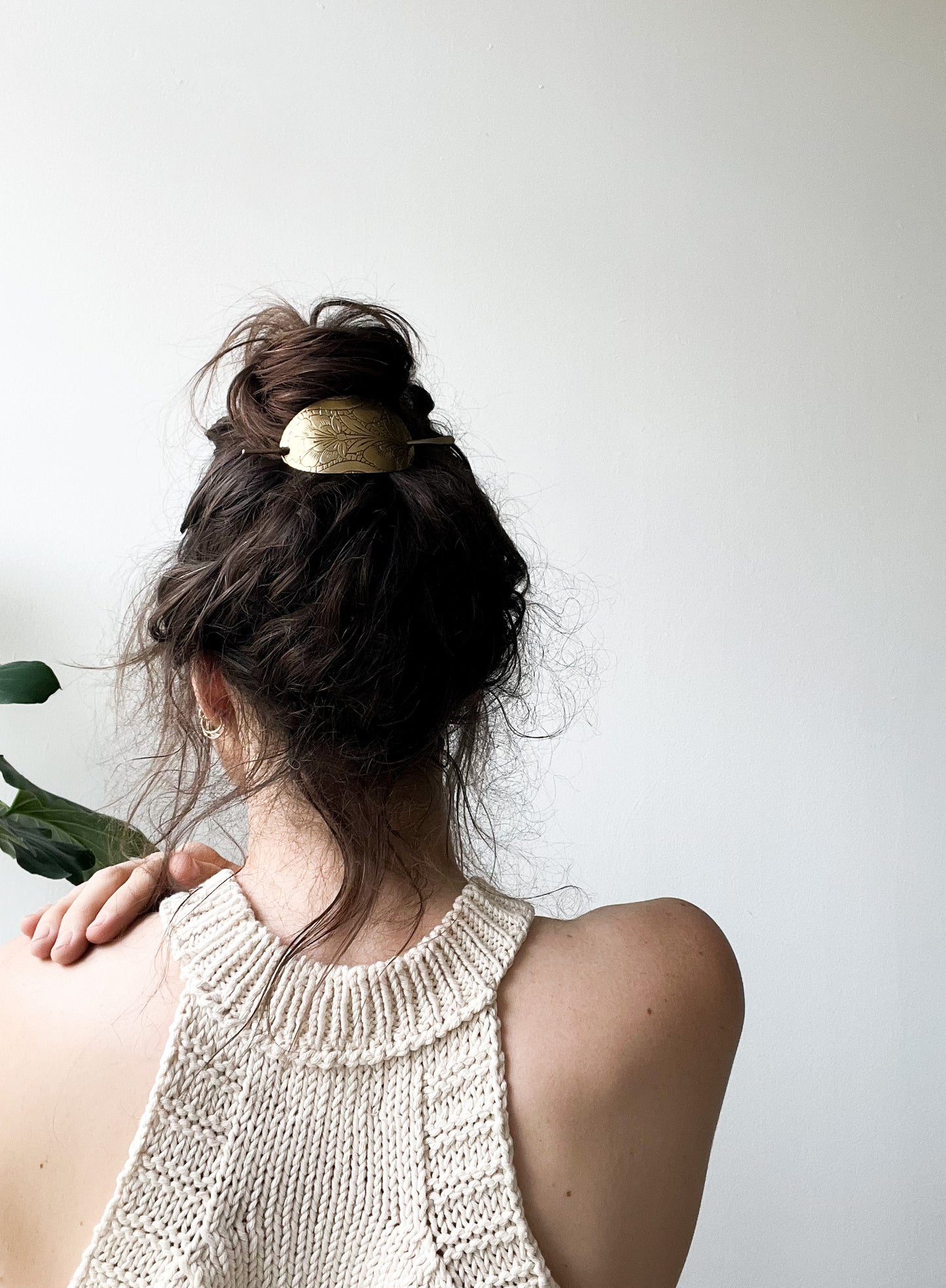 Folk hair slide