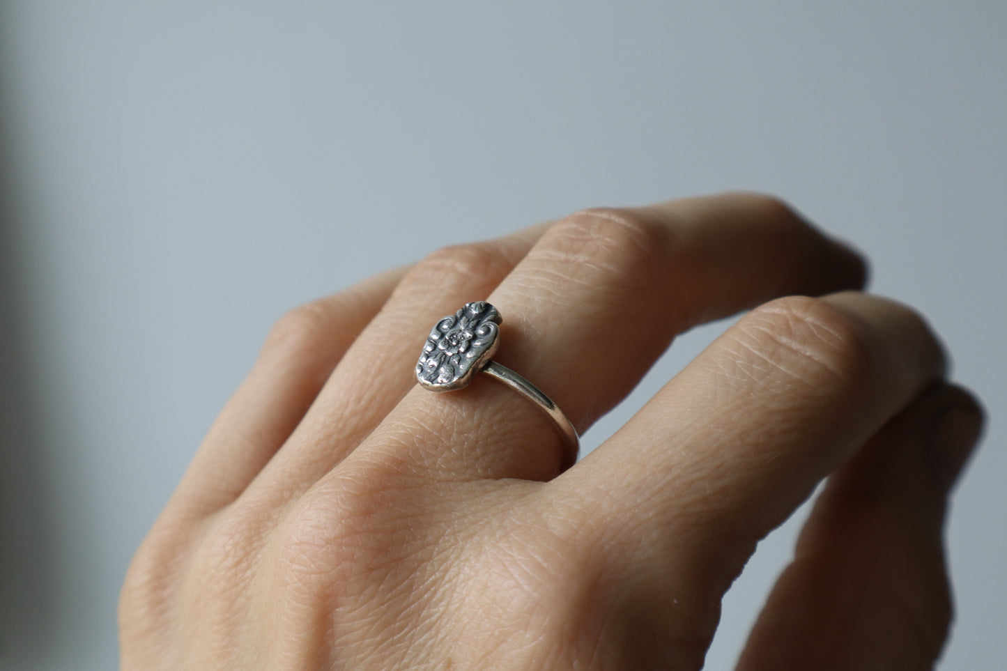 one of one - Alma - sterling silver - 8