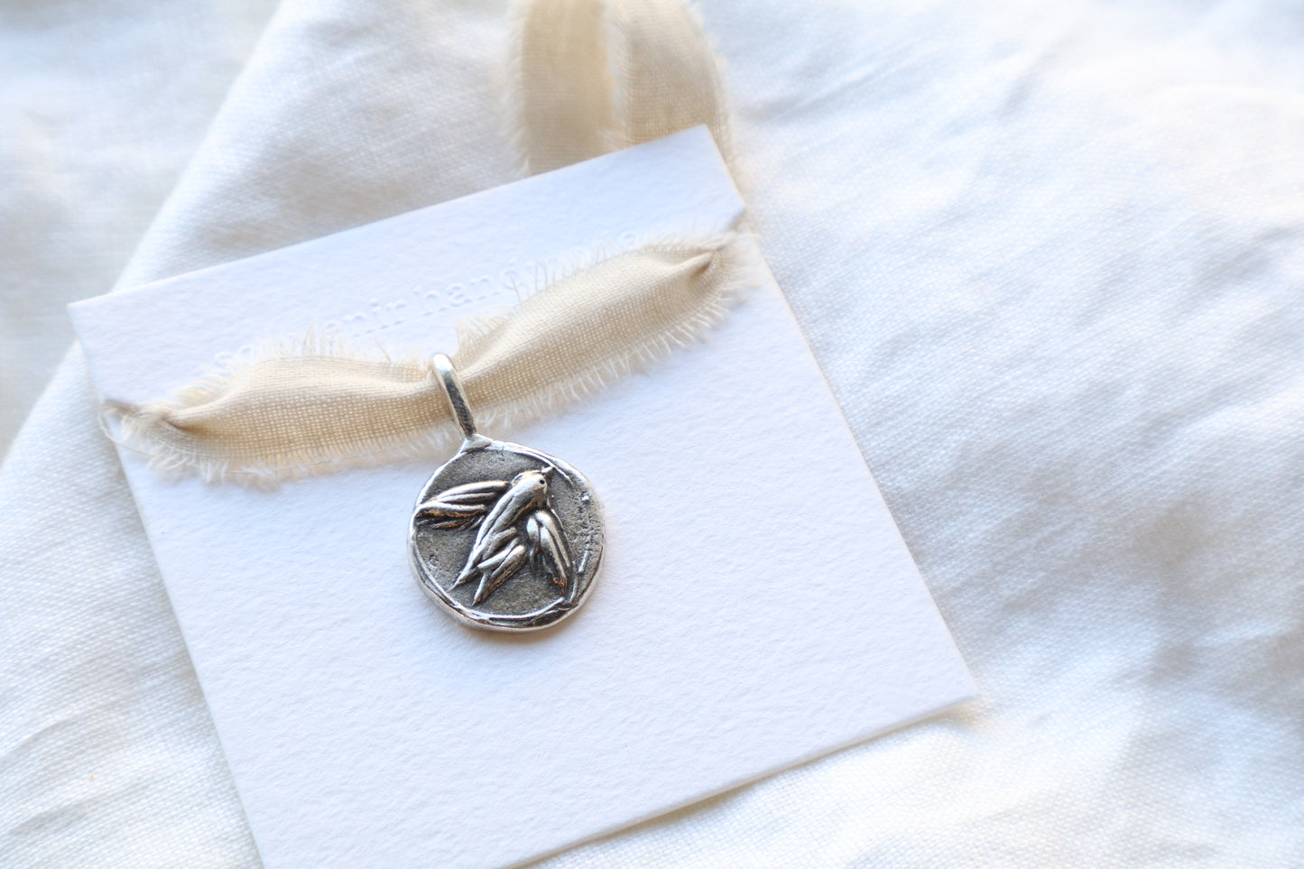 Sparrow Talisman - Sterling silver