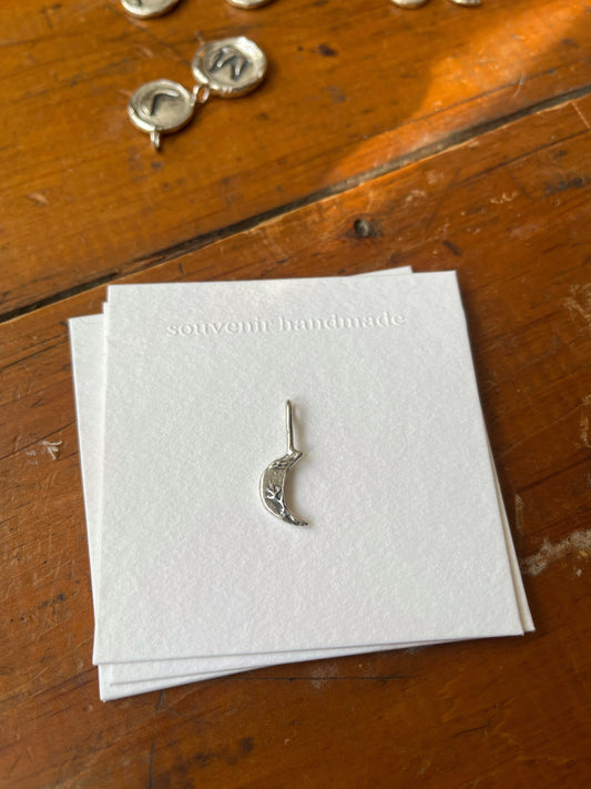 Crescent talisman necklace