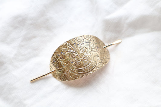 Folk hair slide