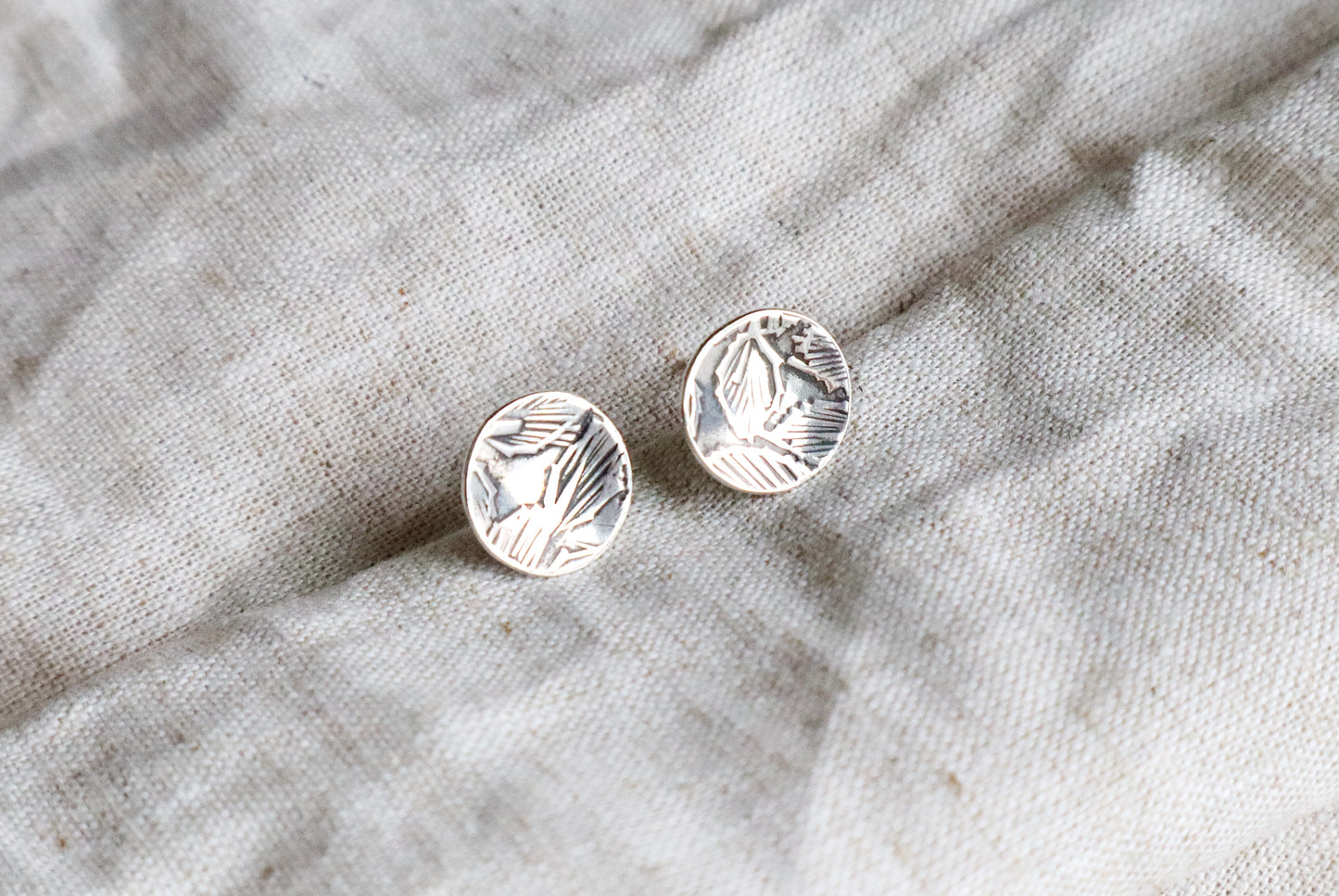 cove earrings ~sterling silver~