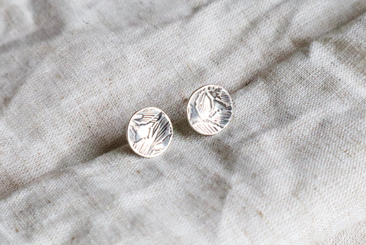 cove earrings ~sterling silver~