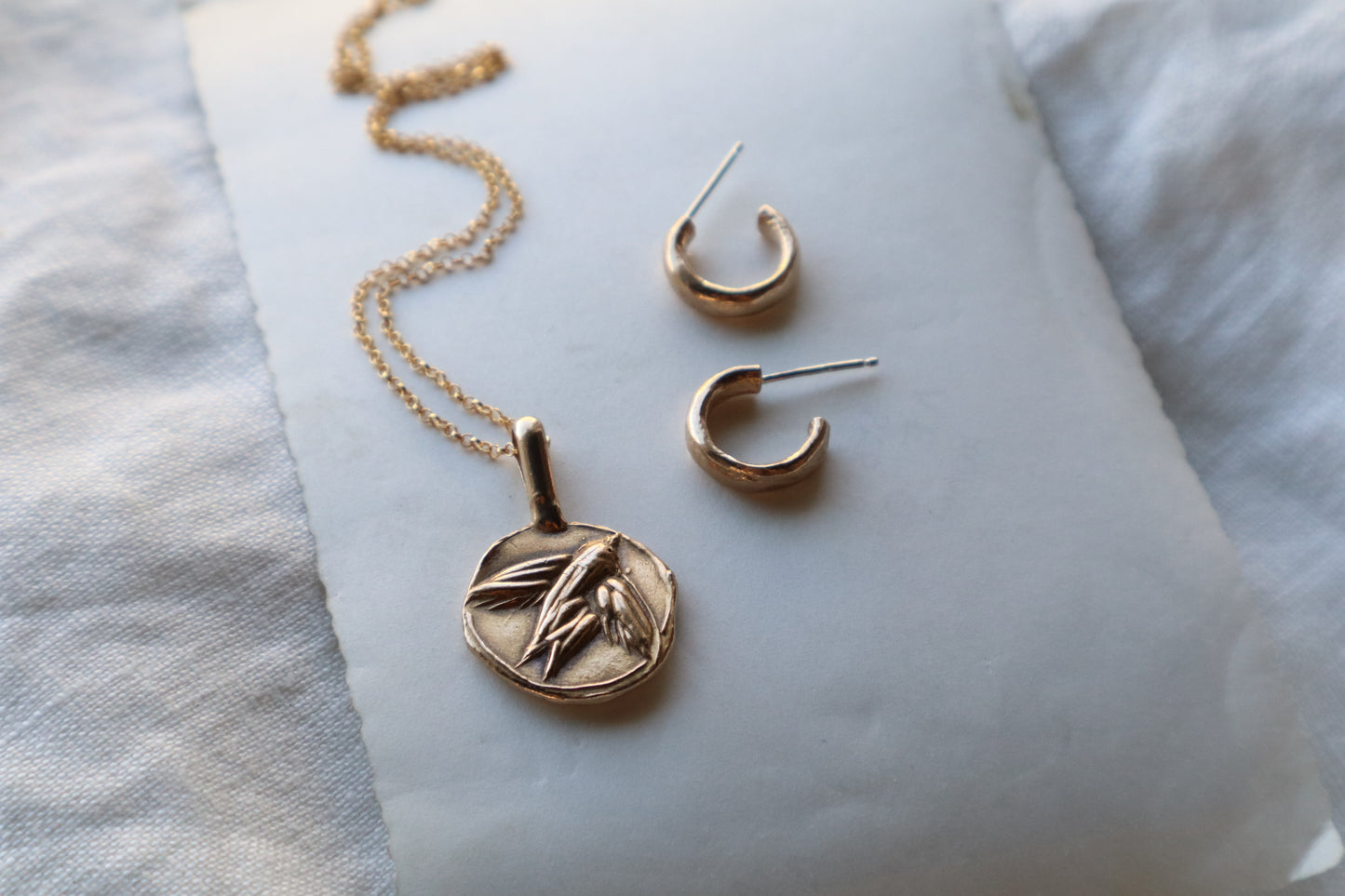 Sparrow Talisman - bronze