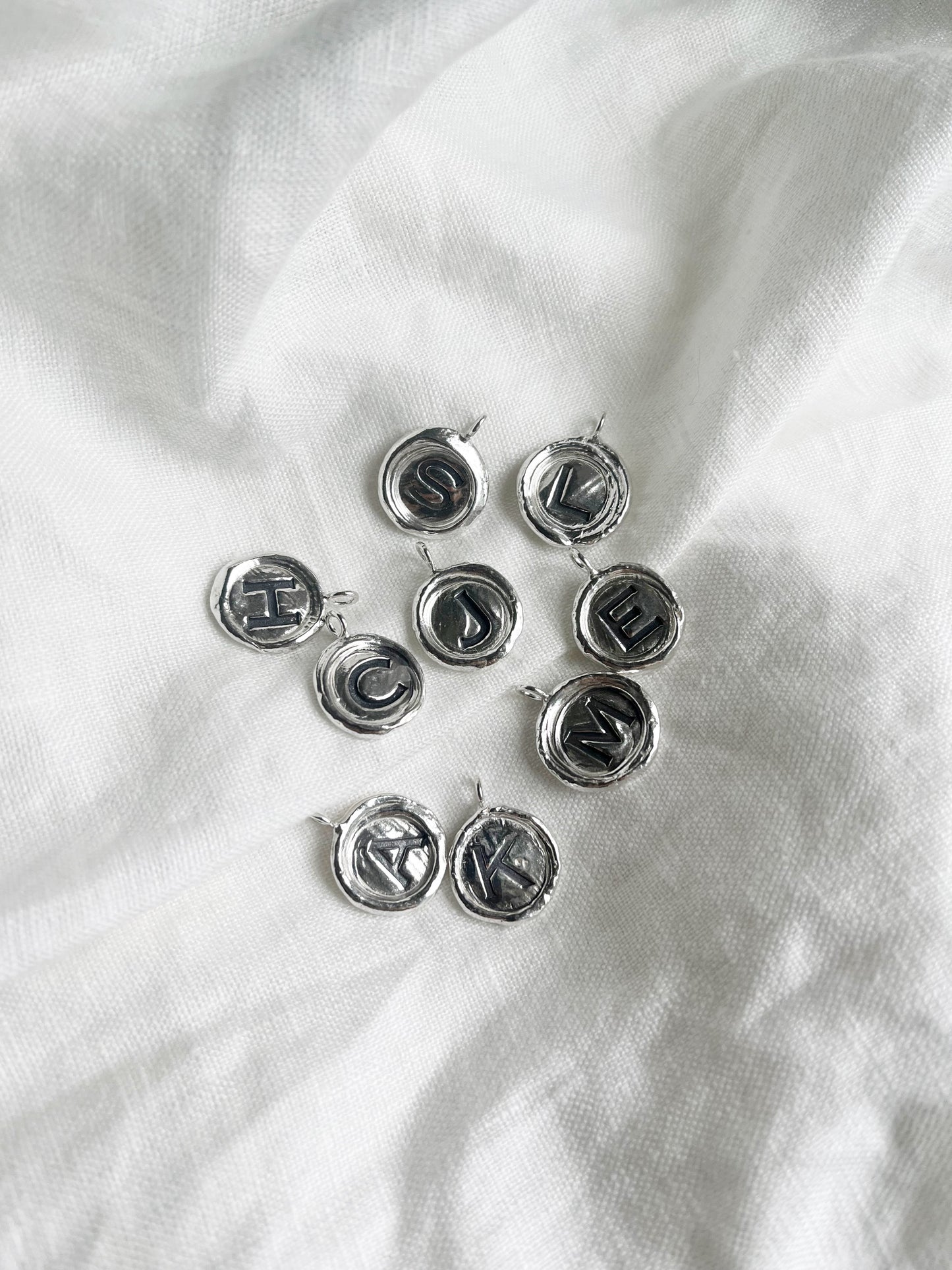 initial pendant ~sterling silver~