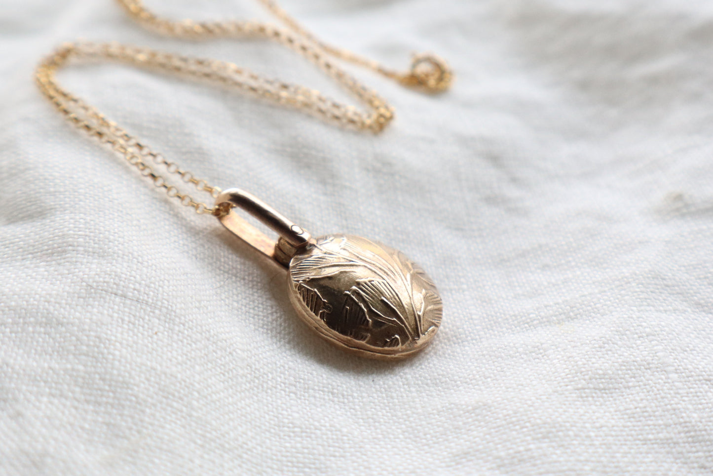 Fable locket - bronze