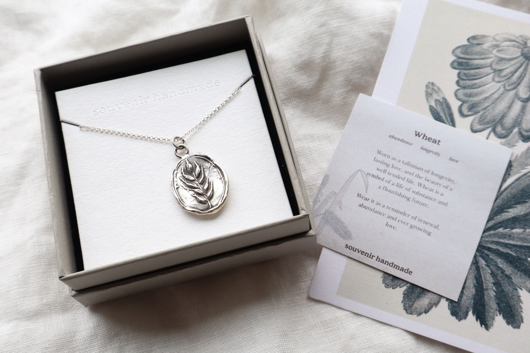 Wheat Talisman - Sterling silver