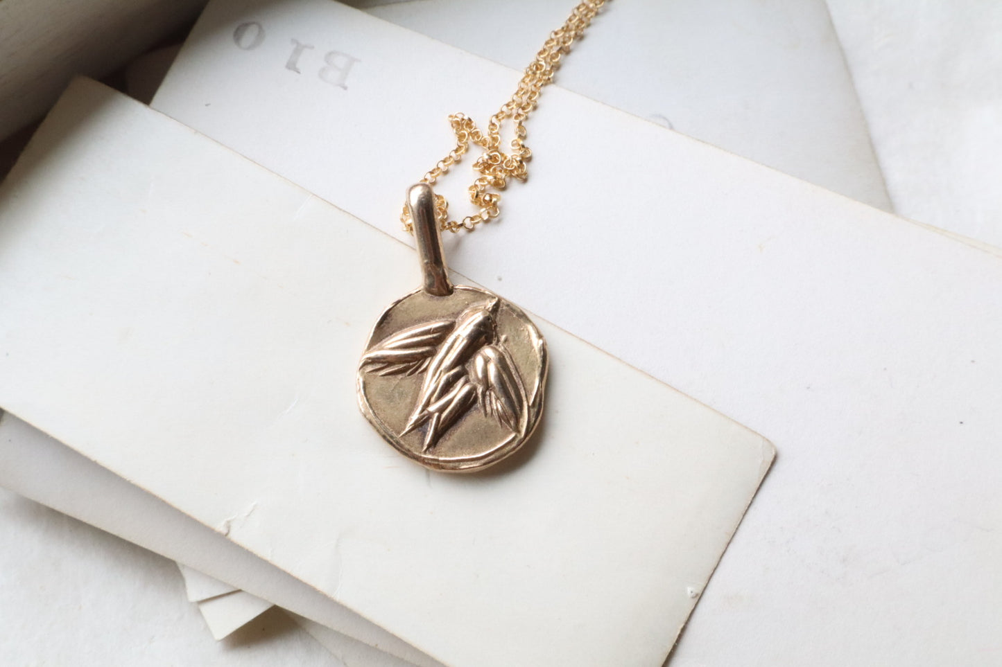 Sparrow Talisman - bronze