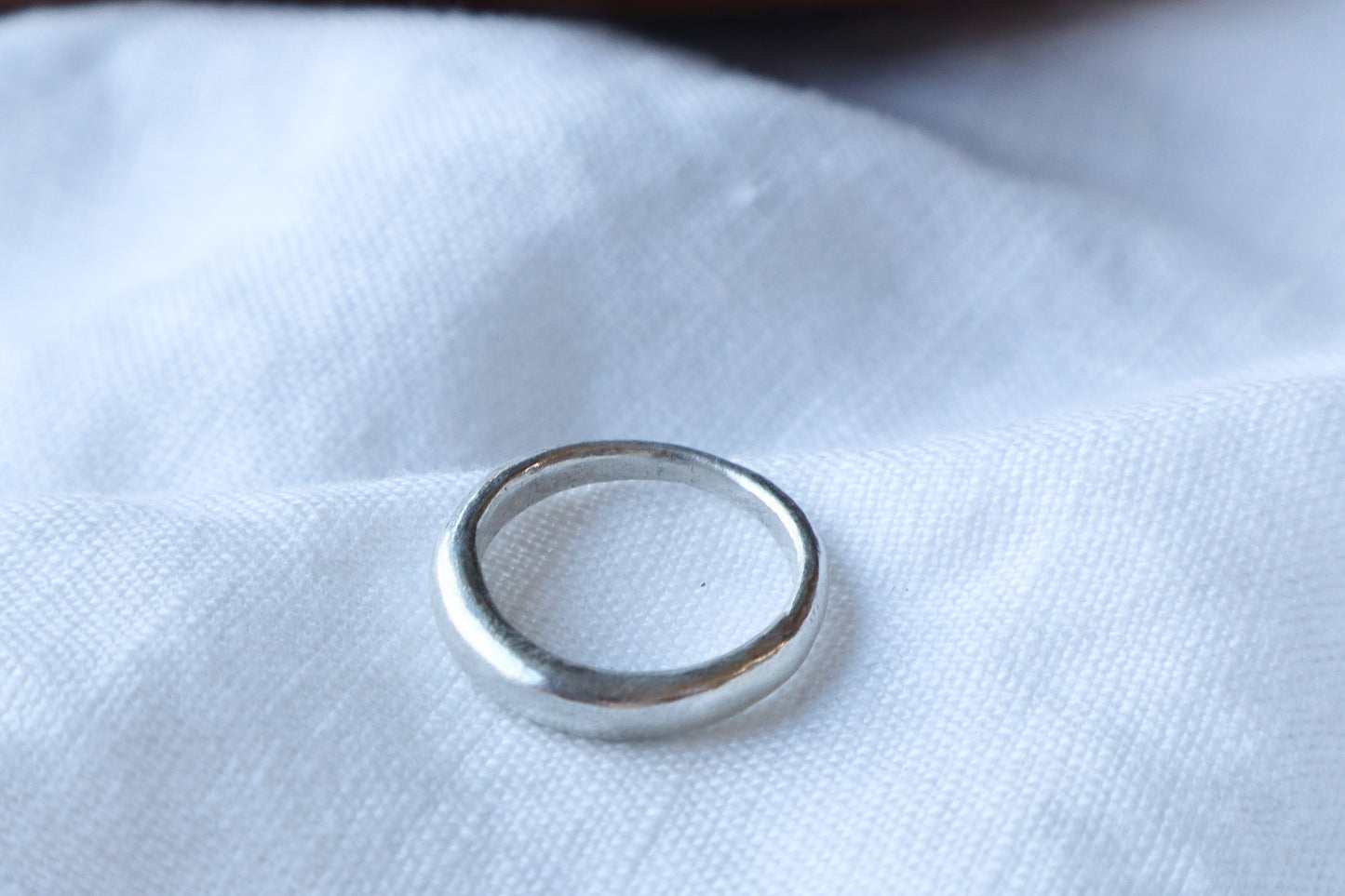 Jane Rings in sterling silver - thin and thick