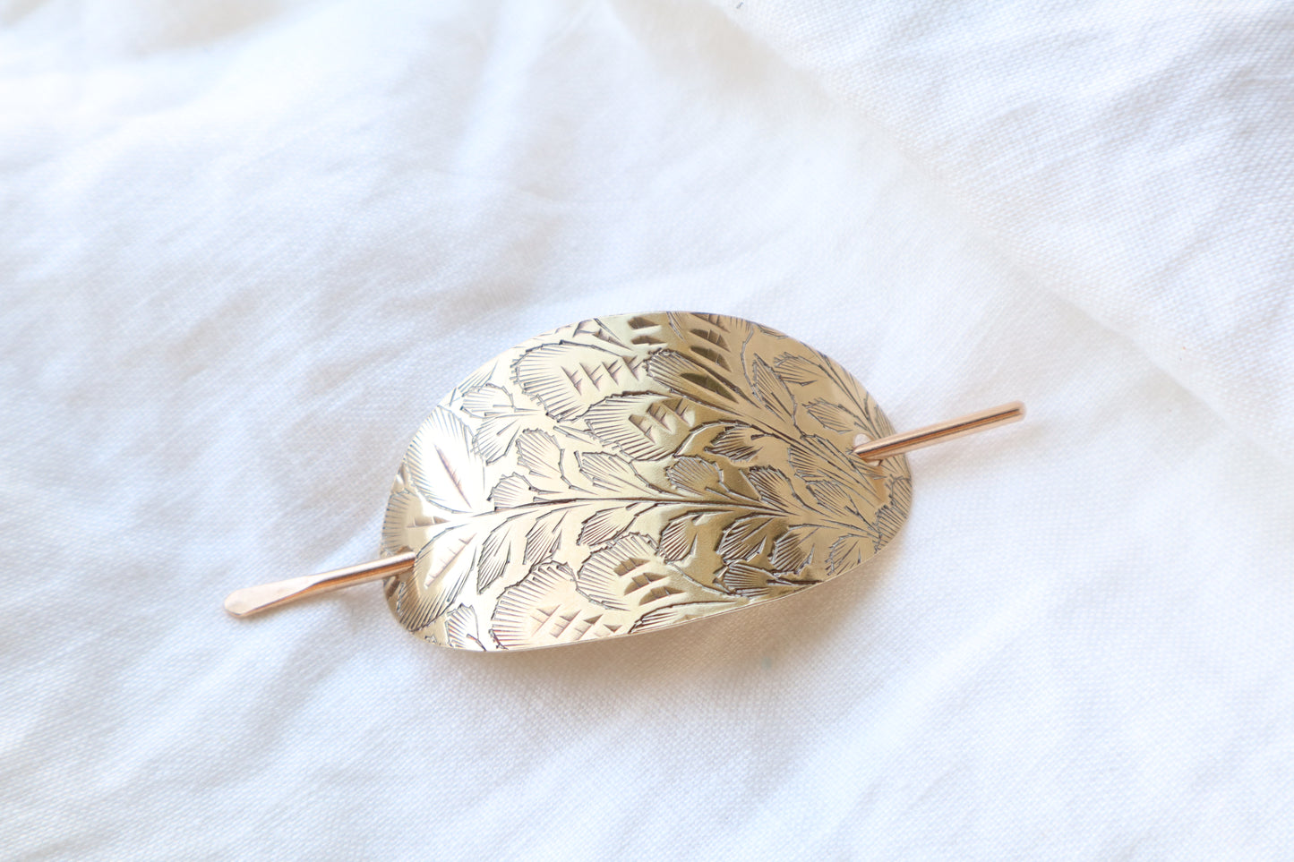 Folk hair slide
