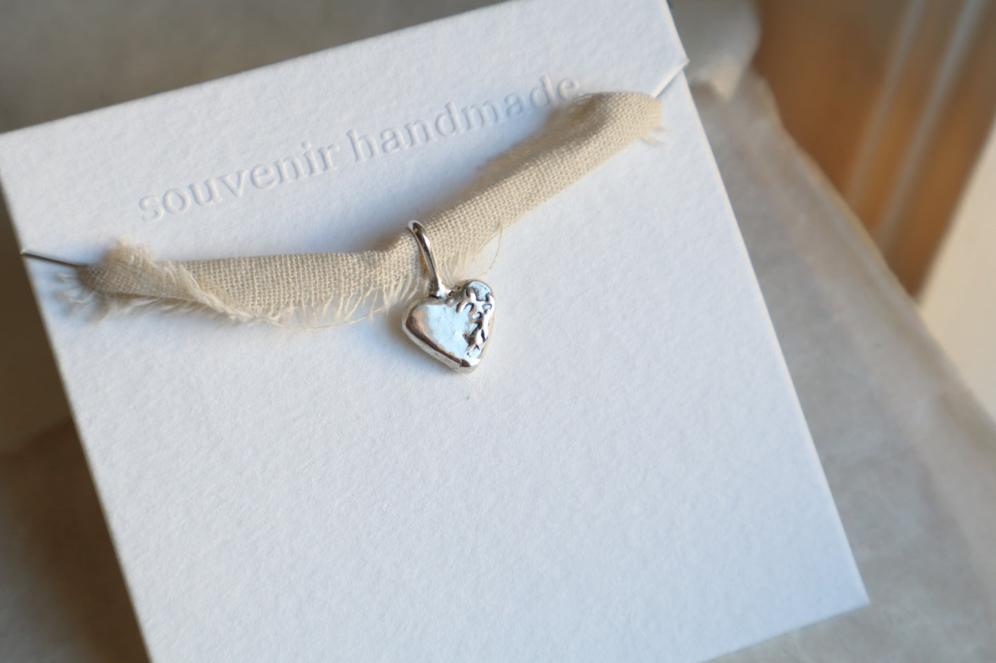 tenderheart pendant - sterling silver -limited edition!