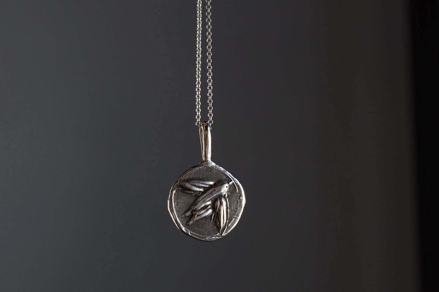 Sparrow Talisman - Sterling silver