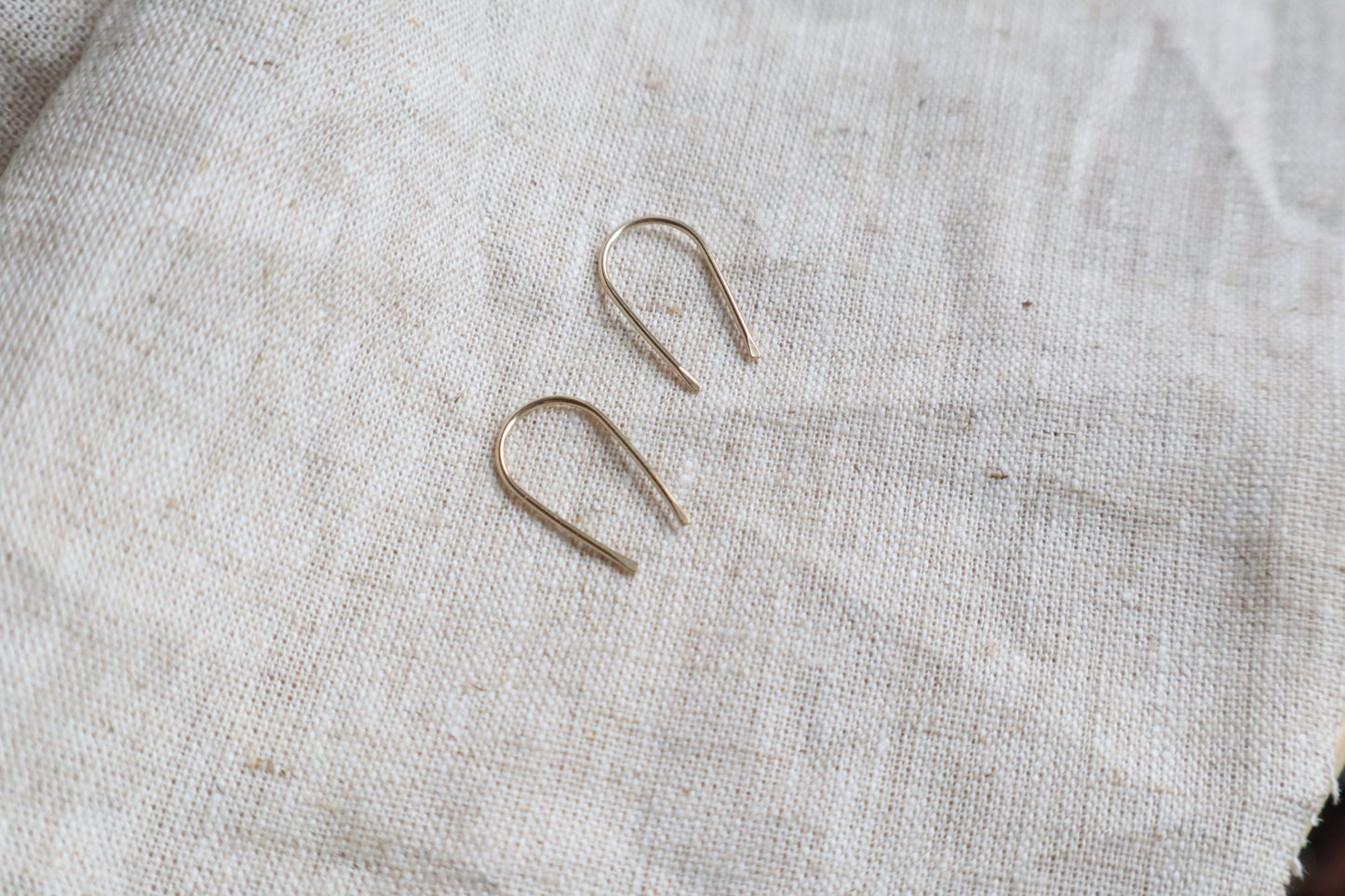 Good luck earrings - 14k gold filled or sterling silver