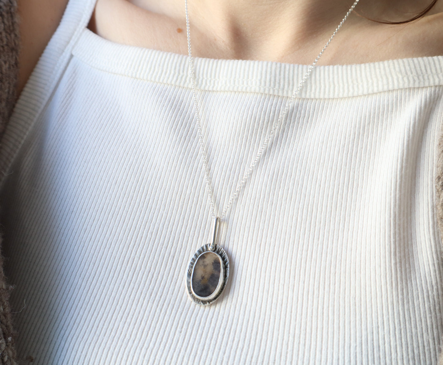 Alder locket necklace ~one of a kind~