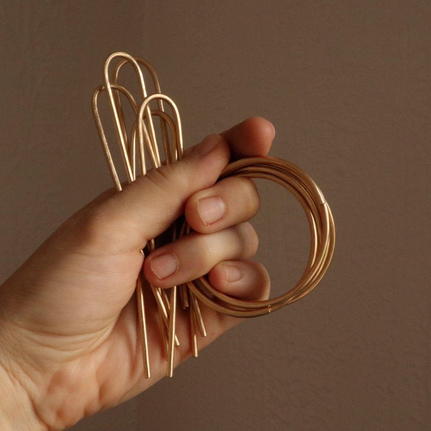 ring hair pin set
